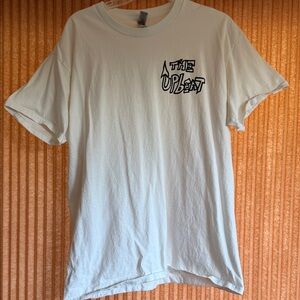 Gildan White 'The Upbeat' Graphic Tee